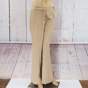 New Directions Khaki Flare Bootcut Pants Size 16